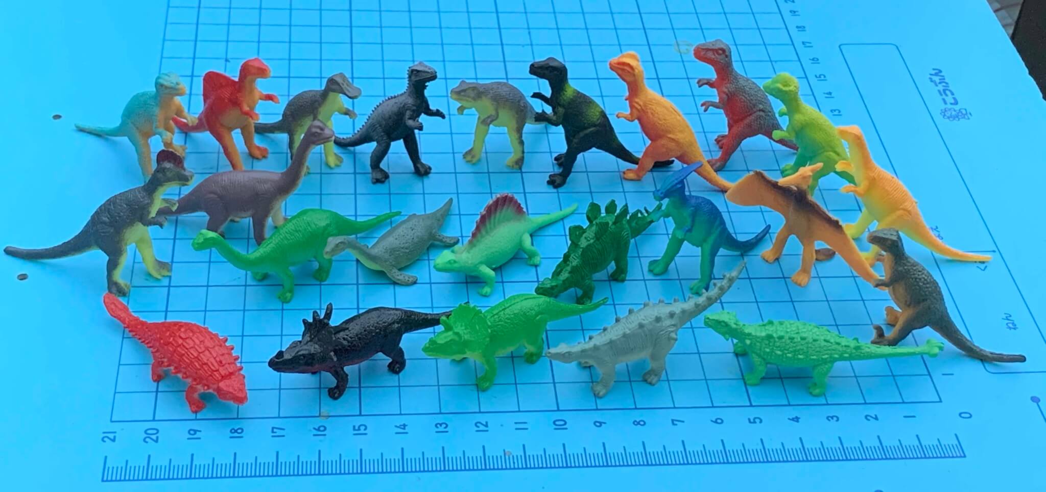 MT AMD192 1.75inch Plastic PVC Mini Dinosaurs Toys