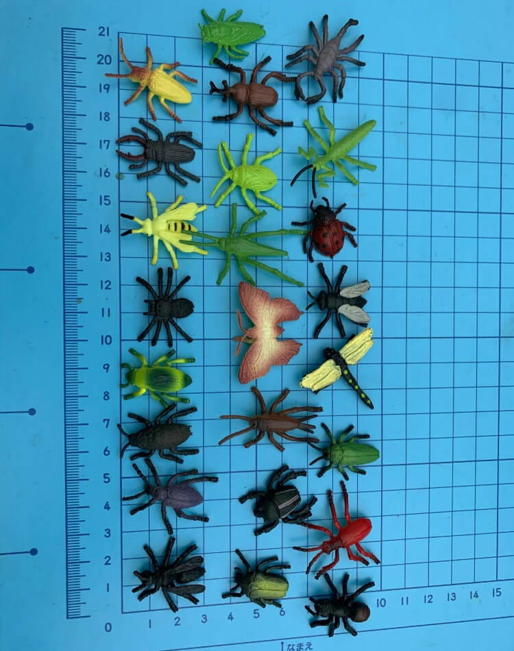 Plastic PVC Mini Insects