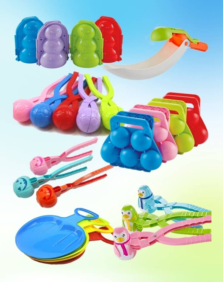 Outdoor Snowball Maker Handy Scoopers Catcher Snow Sand Toys