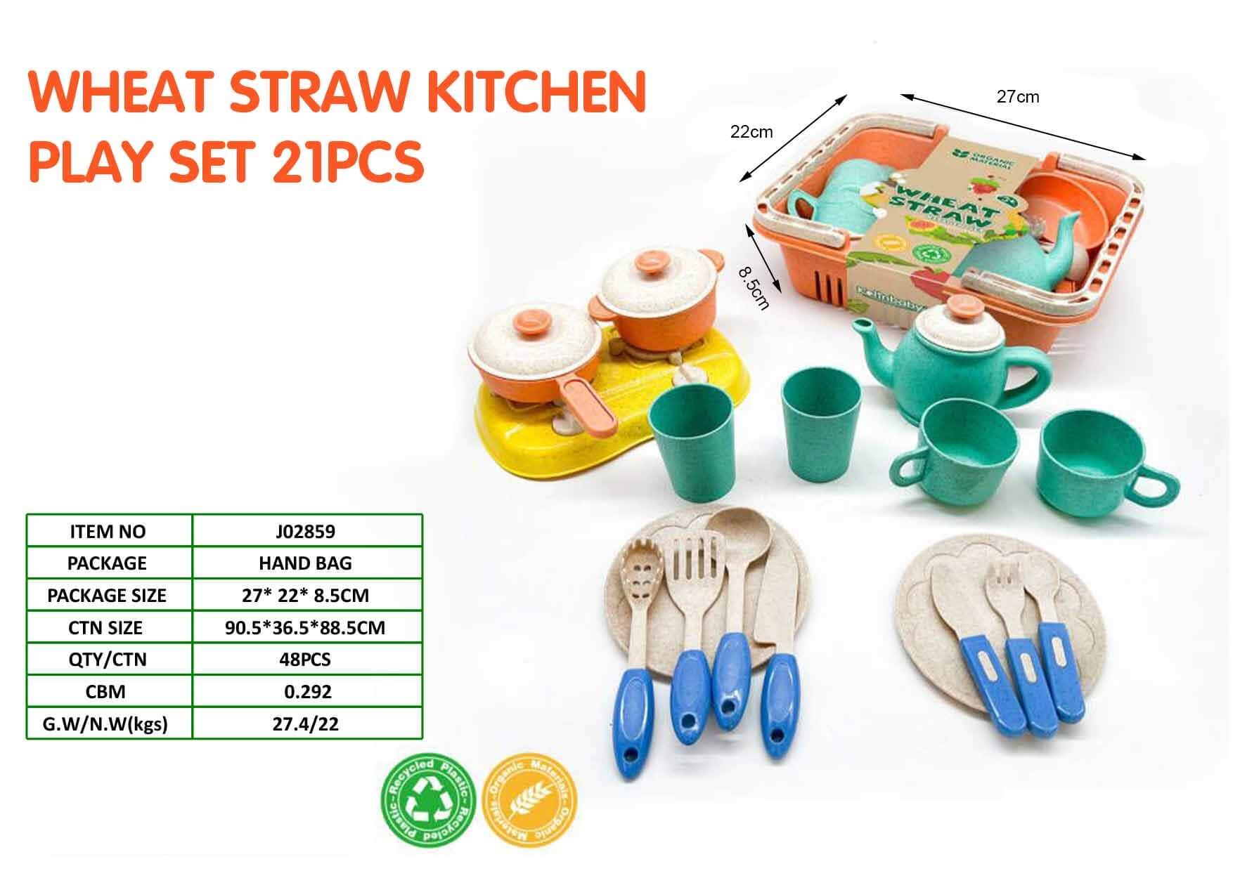 Wheat Straw Tea & Kitchen Play Set Catalogue Page 06