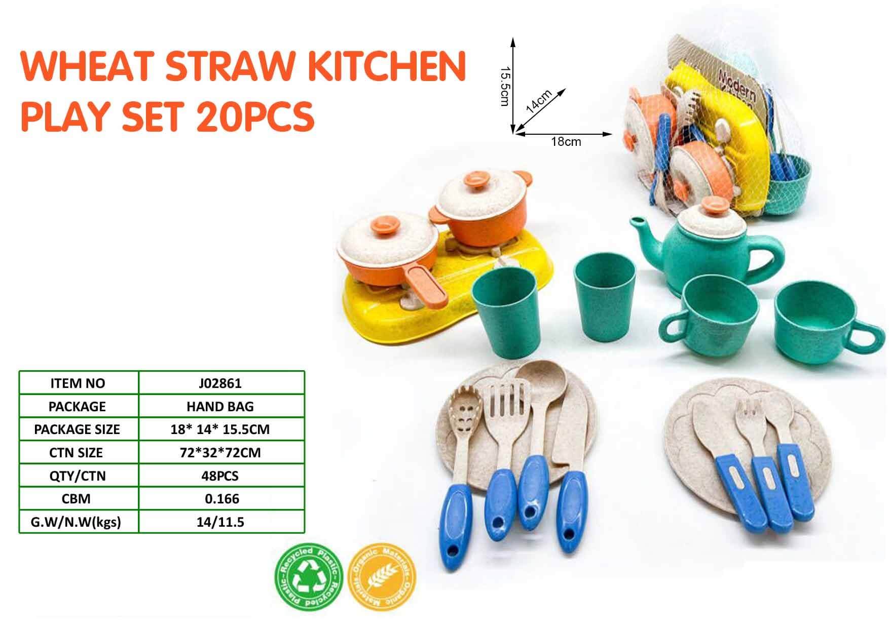 Wheat Straw Tea & Kitchen Play Set Catalogue Page 08