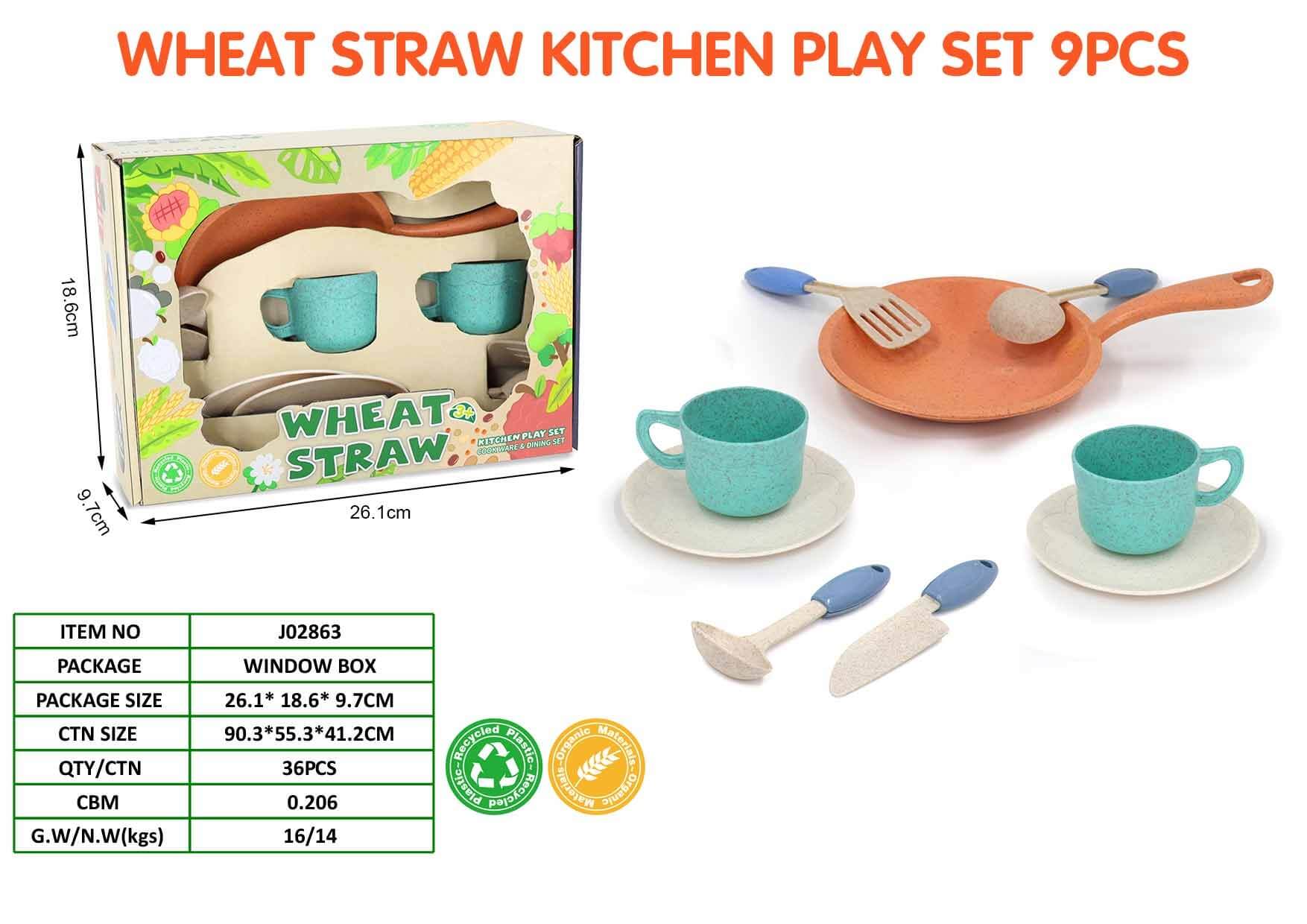 Wheat Straw Tea & Kitchen Play Set Catalogue Page 10