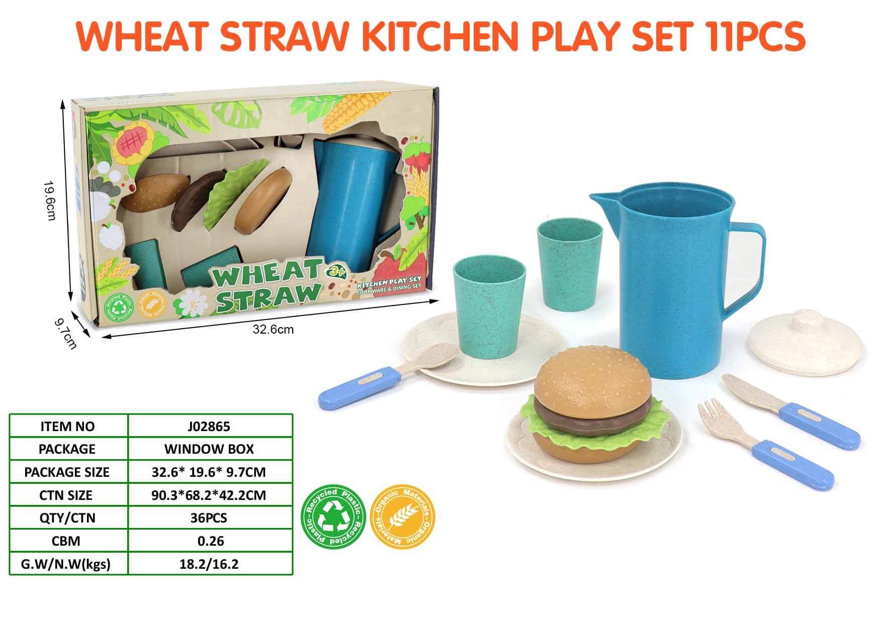 Wheat Straw Tea & Kitchen Play Set Catalogue Page 12