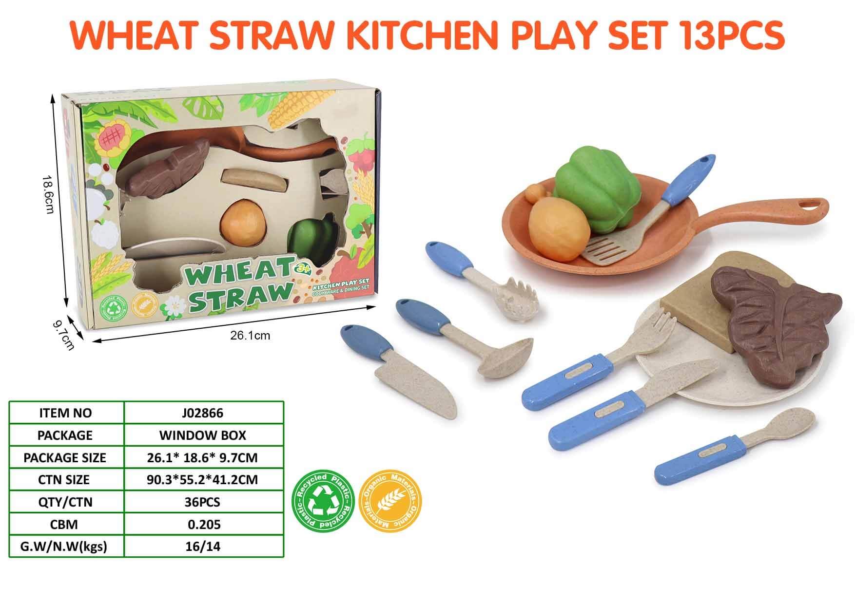 Wheat Straw Tea & Kitchen Play Set Catalogue Page 13