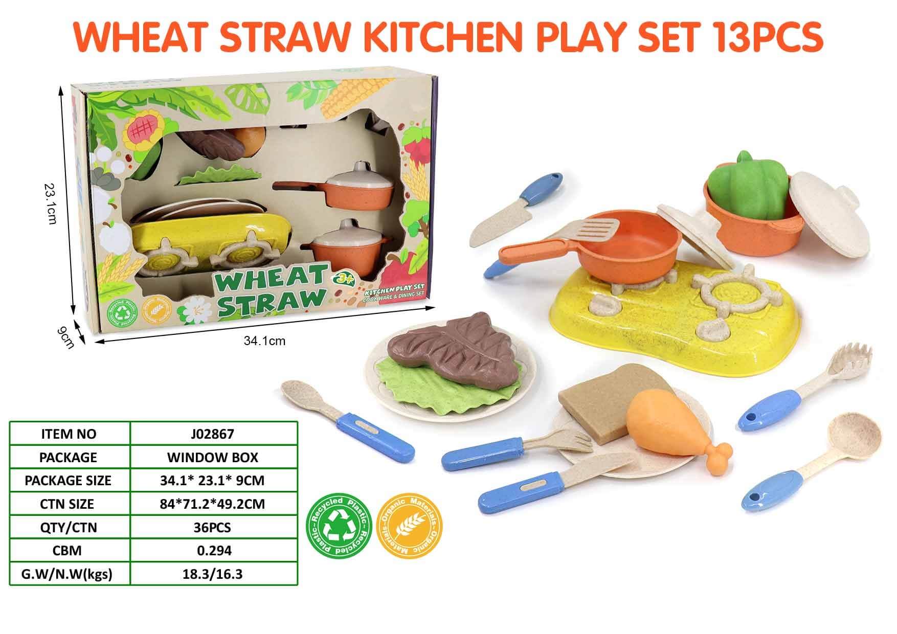 Wheat Straw Tea & Kitchen Play Set Catalogue Page 14