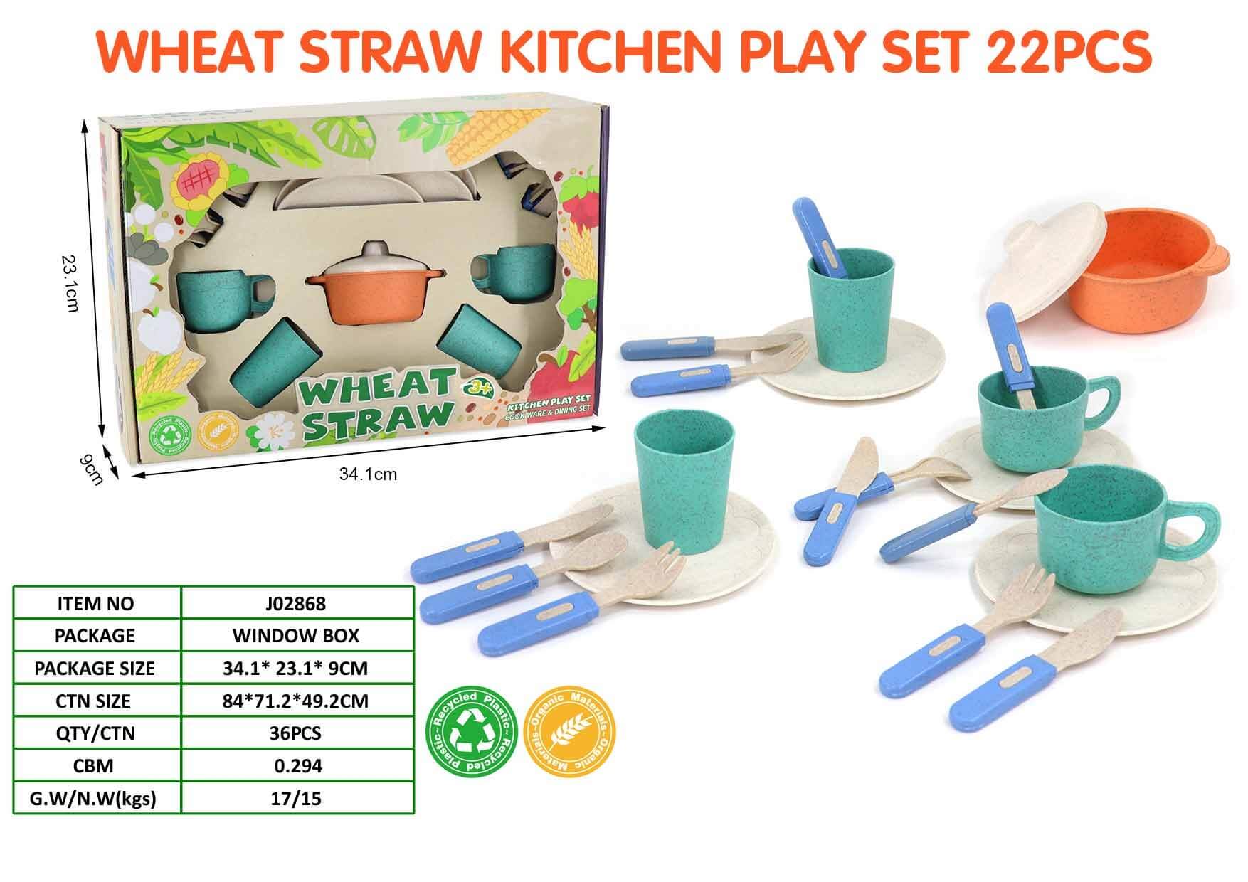 Wheat Straw Tea & Kitchen Play Set Catalogue Page 15