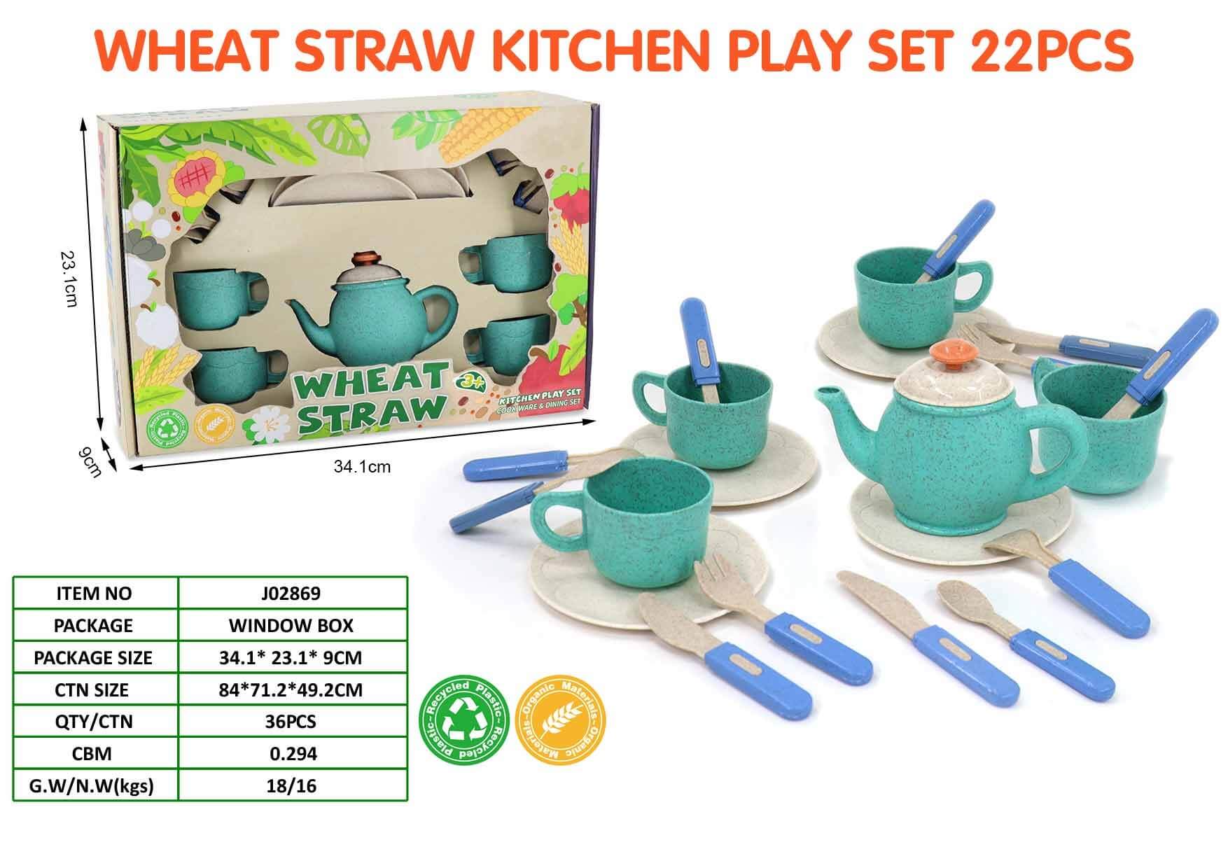 Wheat Straw Tea & Kitchen Play Set Catalogue Page 16